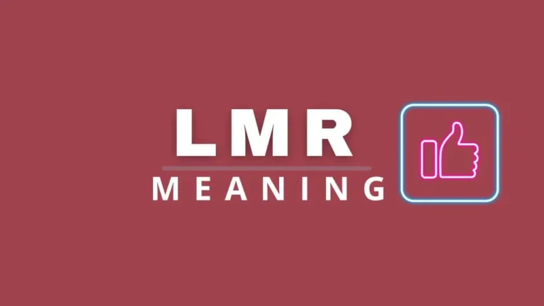 LMR mean on snapchat