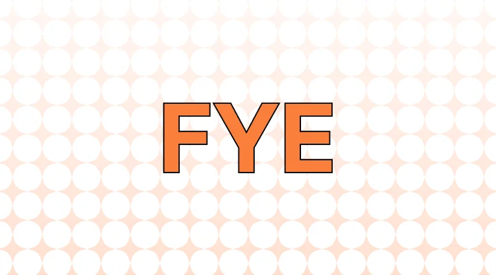 fye mean on snapchat