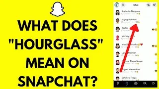 hourglass emoji snapchat