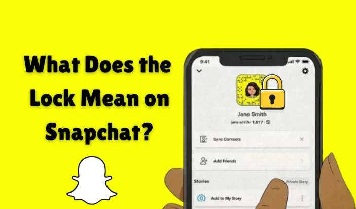 lock icon snapchat
