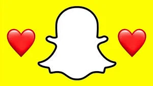 red heart snapchat