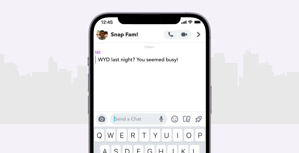 WYD Mean on Snapchat