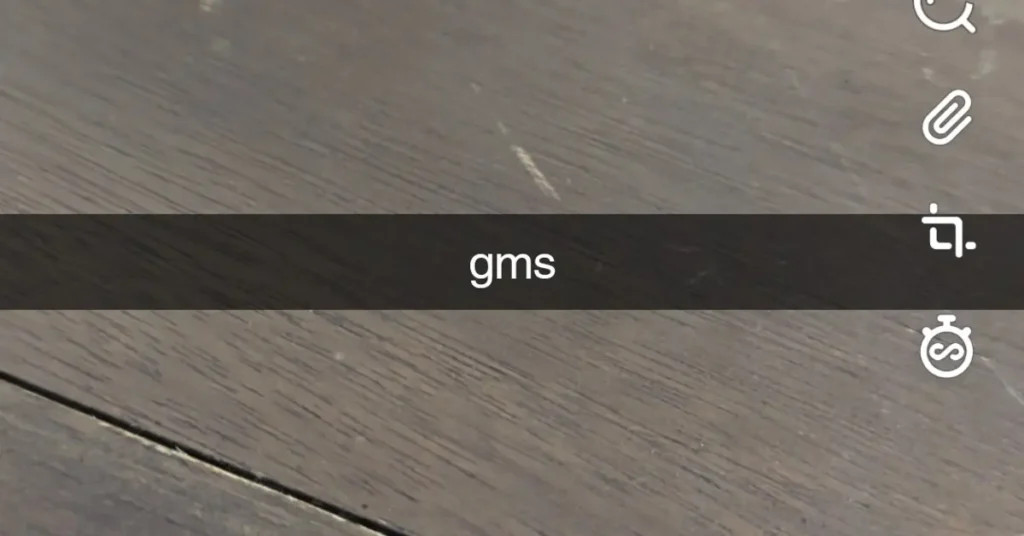 GMS Mean on Snapchat