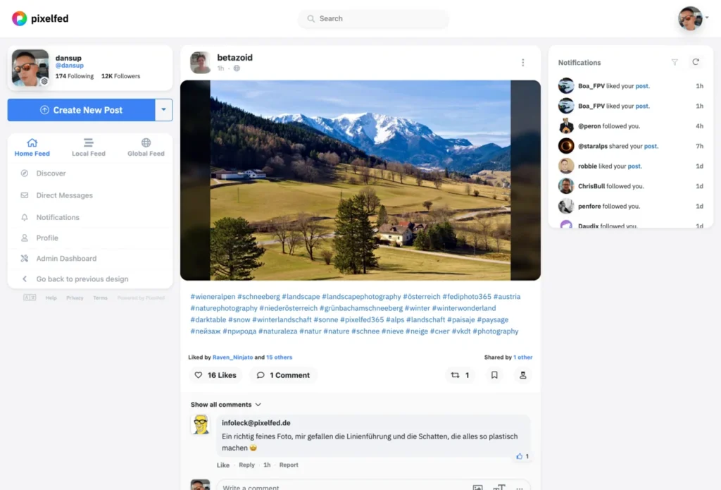 How To Create an account on Pixelfed app