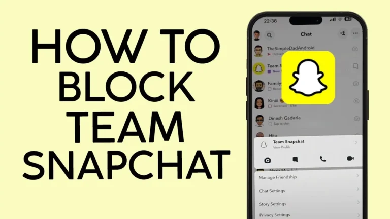 how to block team snapchat
