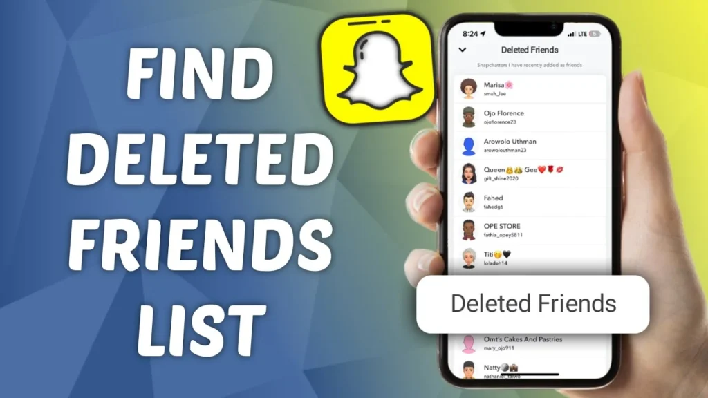 How to Find Deleted Friends on Snapchat