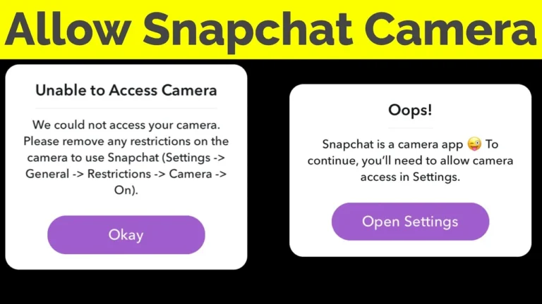 How to Allow Snapchat Access to Your Camera: A Comprehensive Guide