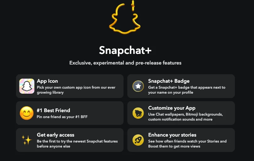 Snapchat Plus