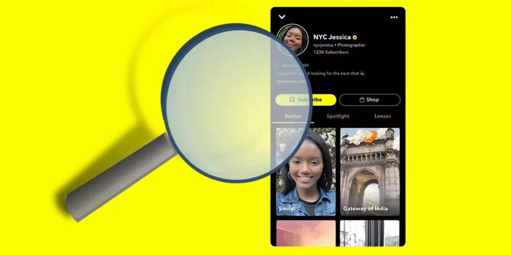 Public Profile on Snapchat
