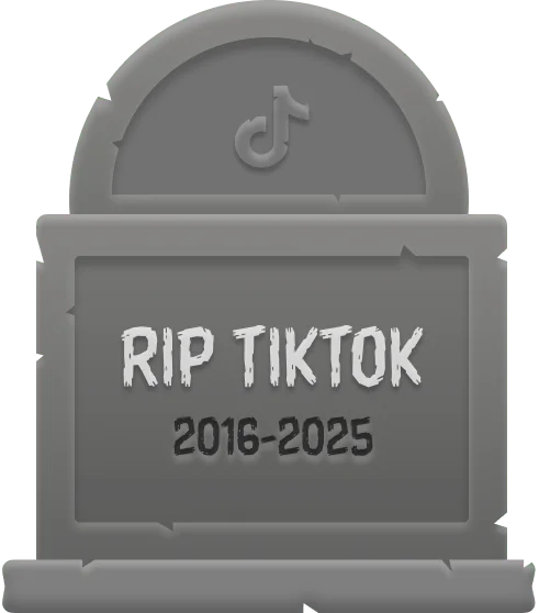 tiktok graveyard tombstone